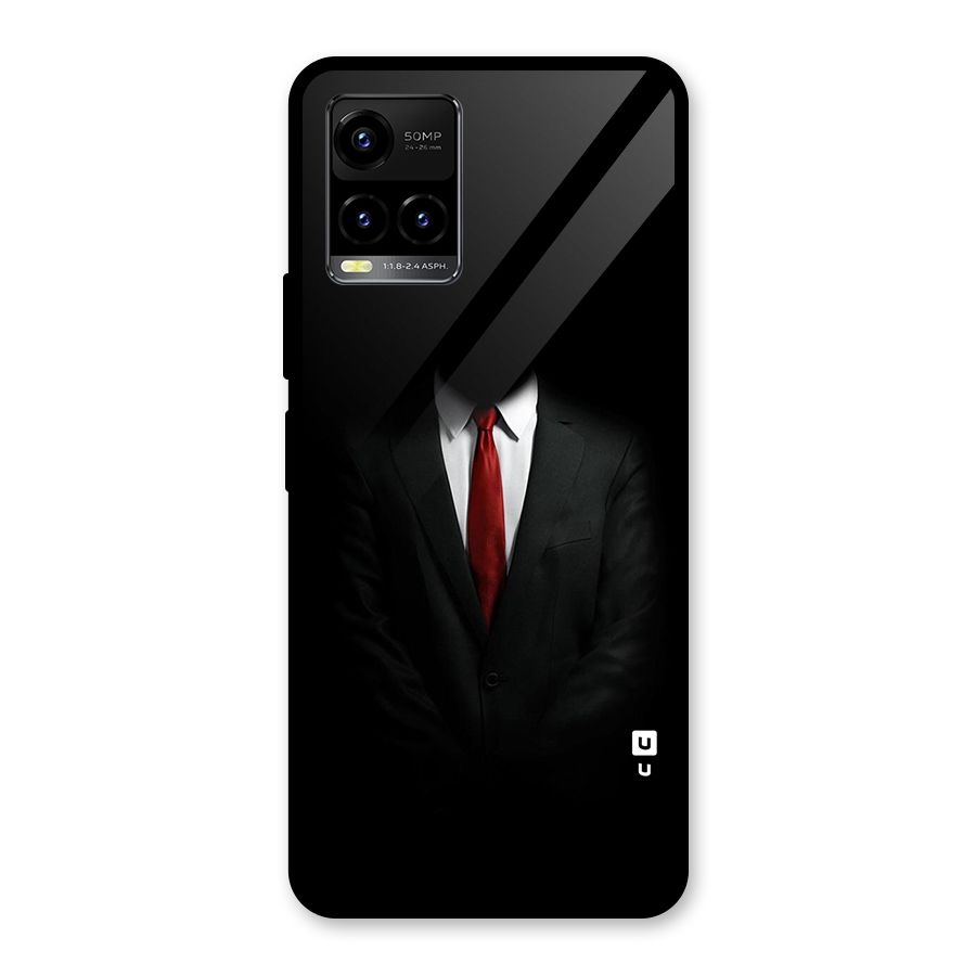 Anonymous Suit Glass Back Case for Vivo Y21A