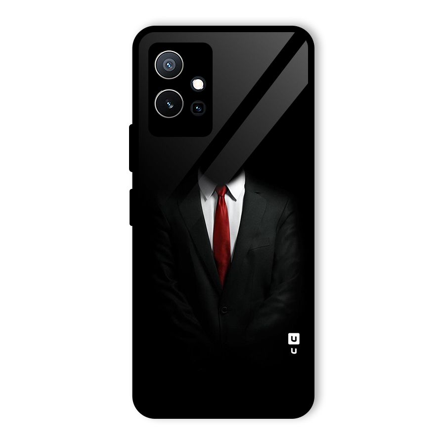 Anonymous Suit Glass Back Case for Vivo Y75 5G