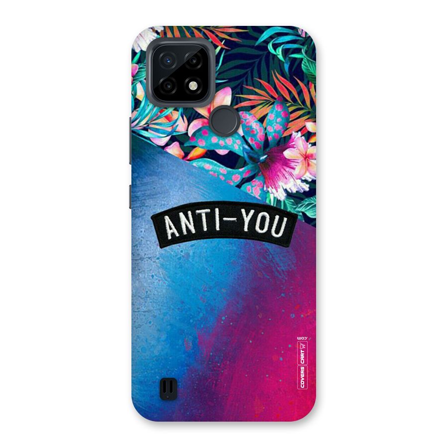 Anti You Back Case for Realme C21