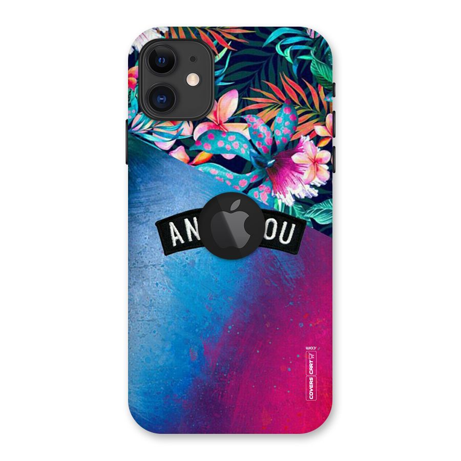 Anti You Back Case for iPhone 11 Logo Cut