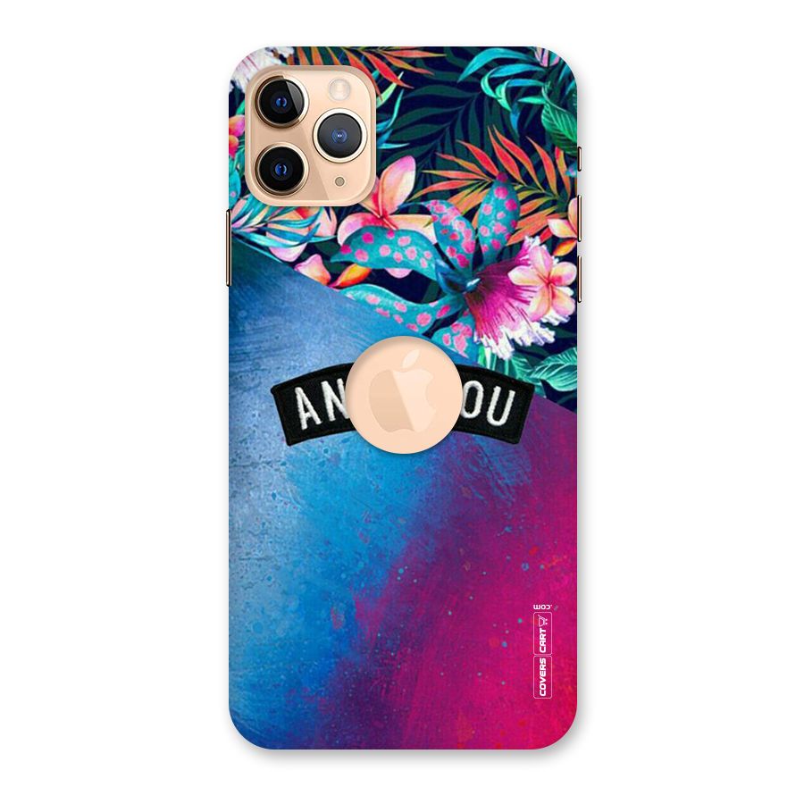Anti You Back Case for iPhone 11 Pro Max Logo Cut