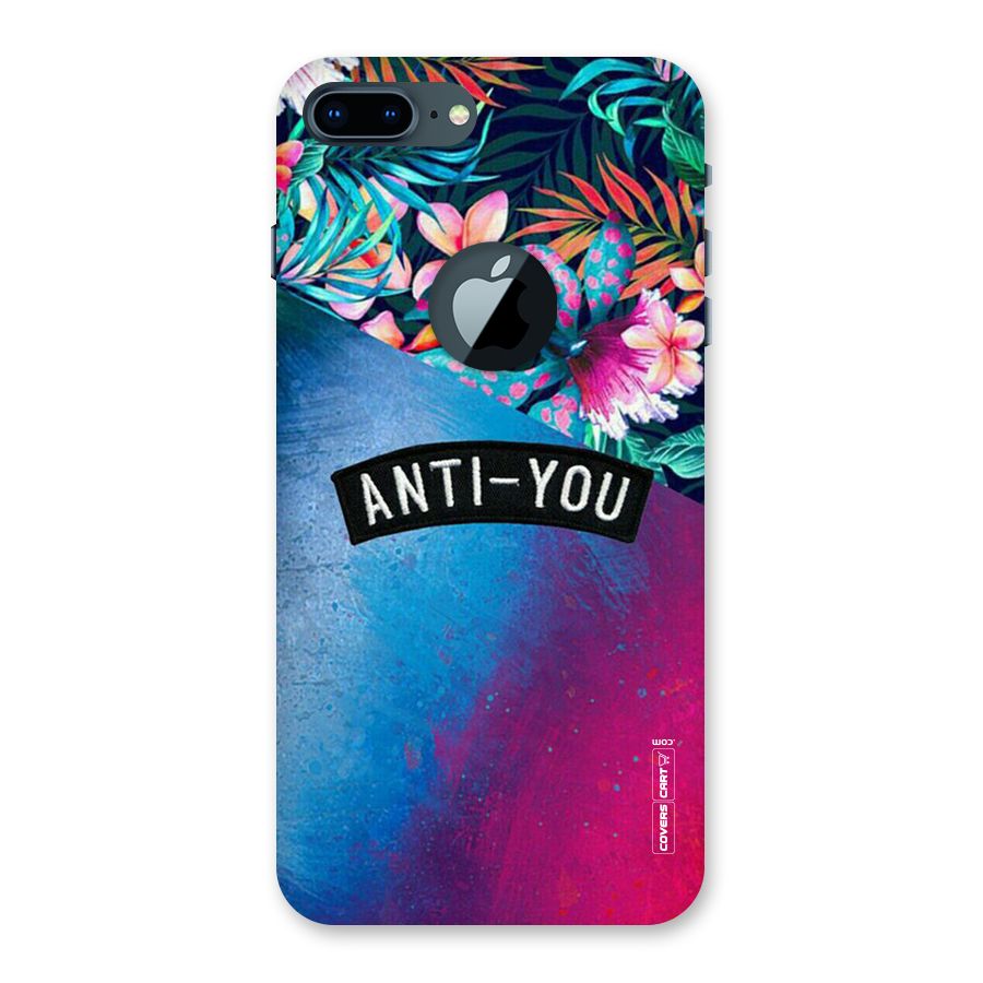 Anti You Back Case for iPhone 7 Plus Logo Cut