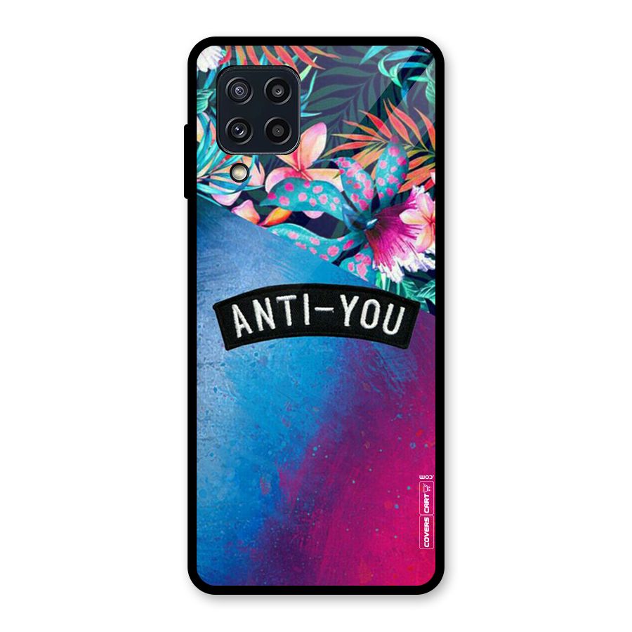 Anti You Glass Back Case for Galaxy M32