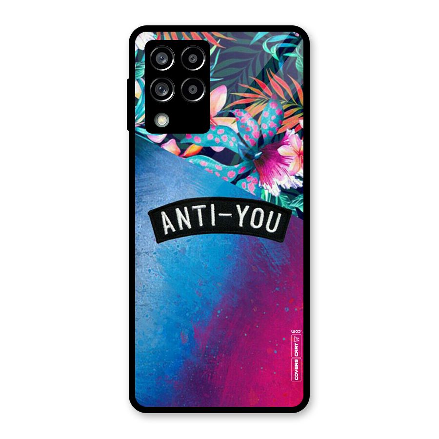 Anti You Glass Back Case for Galaxy M53 5G