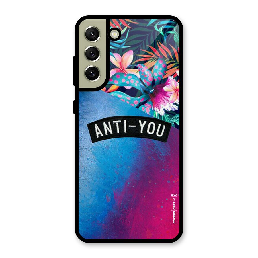 Anti You Glass Back Case for Galaxy S21 FE 5G