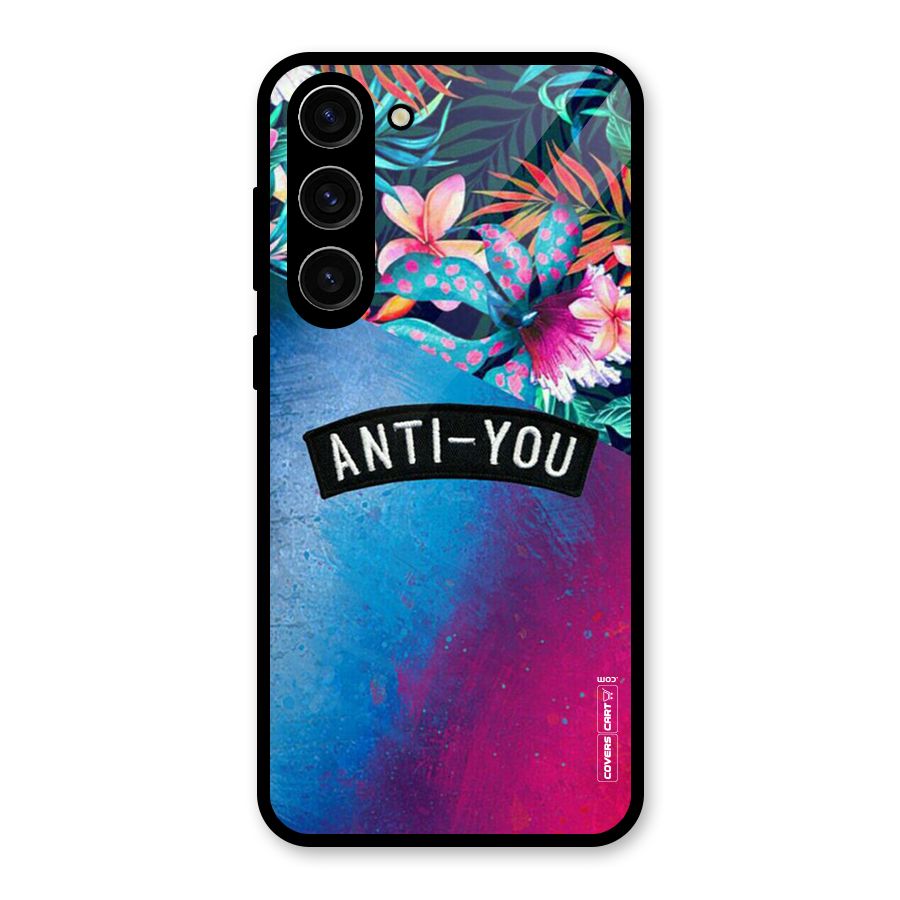 Anti You Glass Back Case for Galaxy S23 Plus