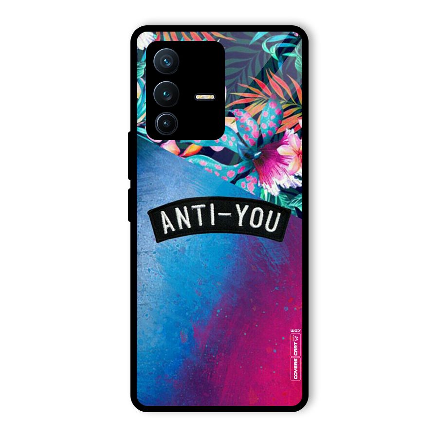 Anti You Glass Back Case for Vivo V23 Pro