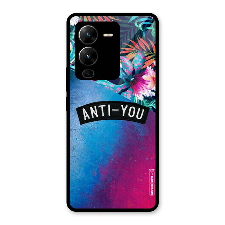 Anti You Glass Back Case for Vivo V25 Pro
