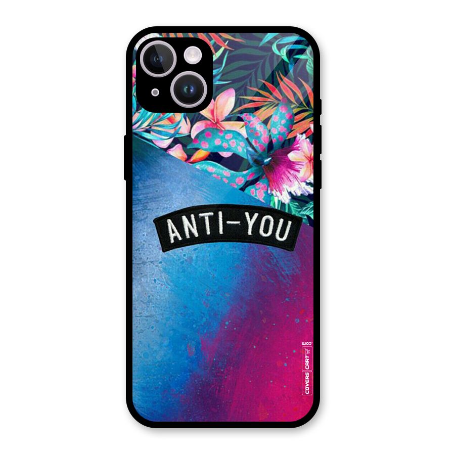 Anti You Glass Back Case for iPhone 14 Plus