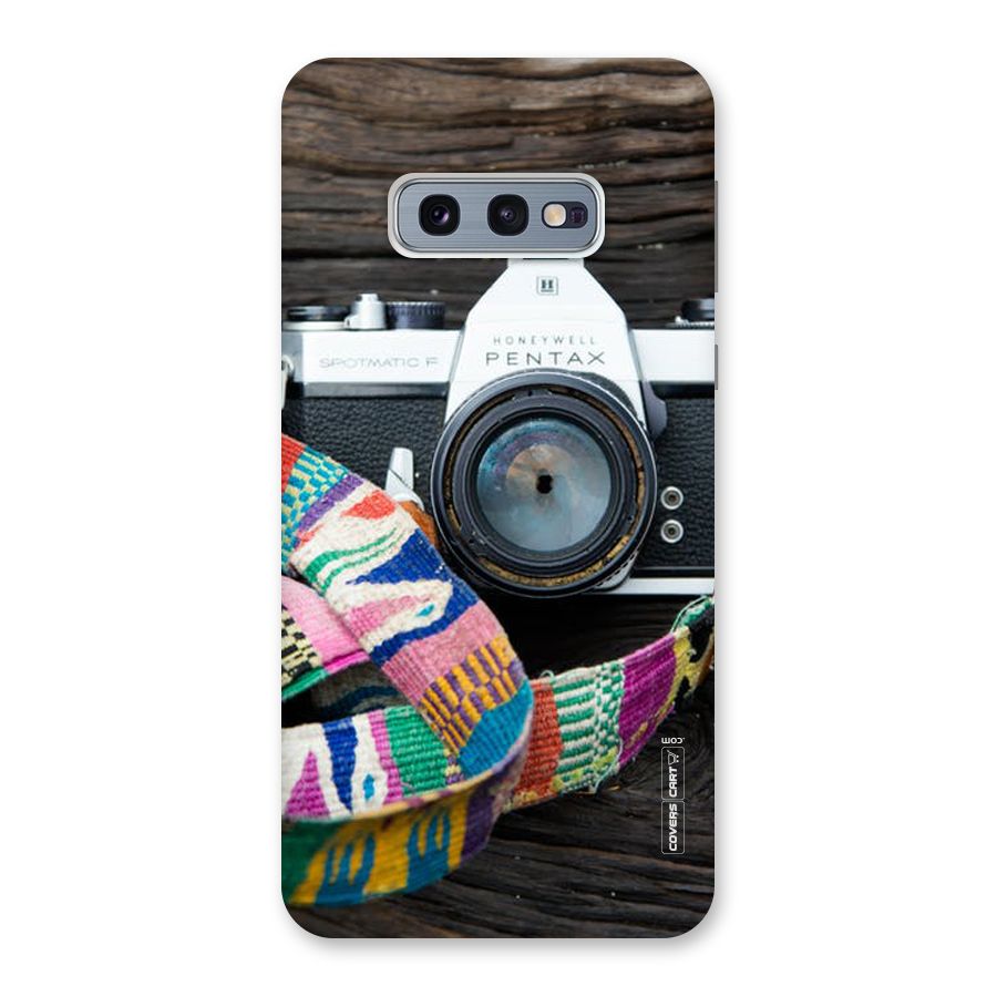 Antique Camera Back Case for Galaxy S10e