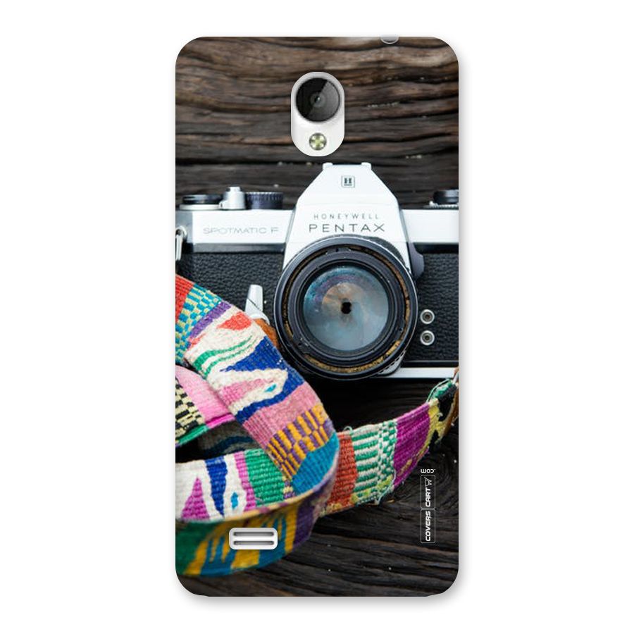 Antique Camera Back Case for Vivo Y21