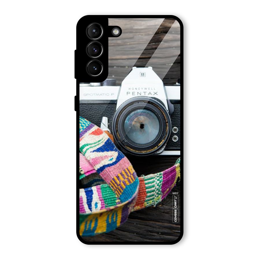 Antique Camera Glass Back Case for Galaxy S21 Plus