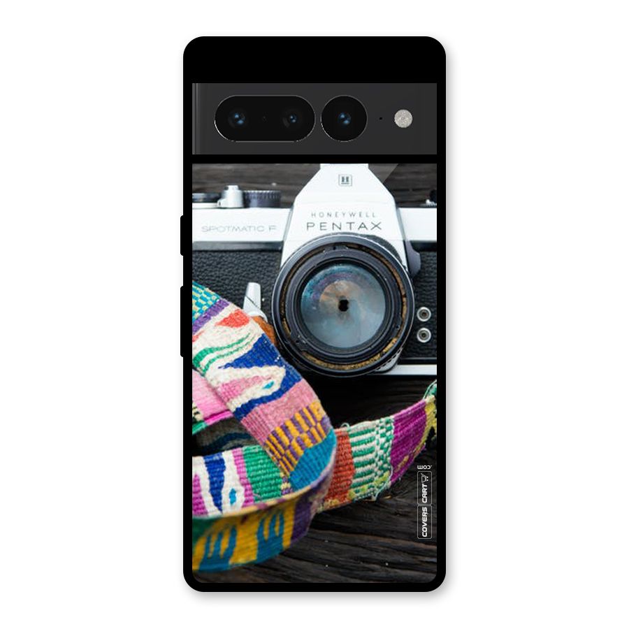 Antique Camera Glass Back Case for Google Pixel 7 Pro