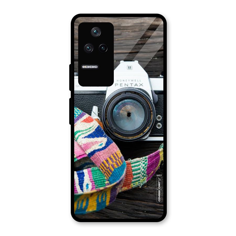 Antique Camera Glass Back Case for Poco F4 5G