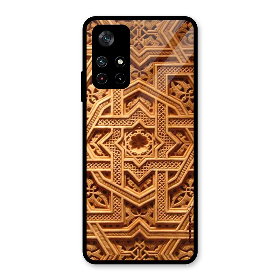 Archaic Wall Glass Back Case for Poco M4 Pro 5G