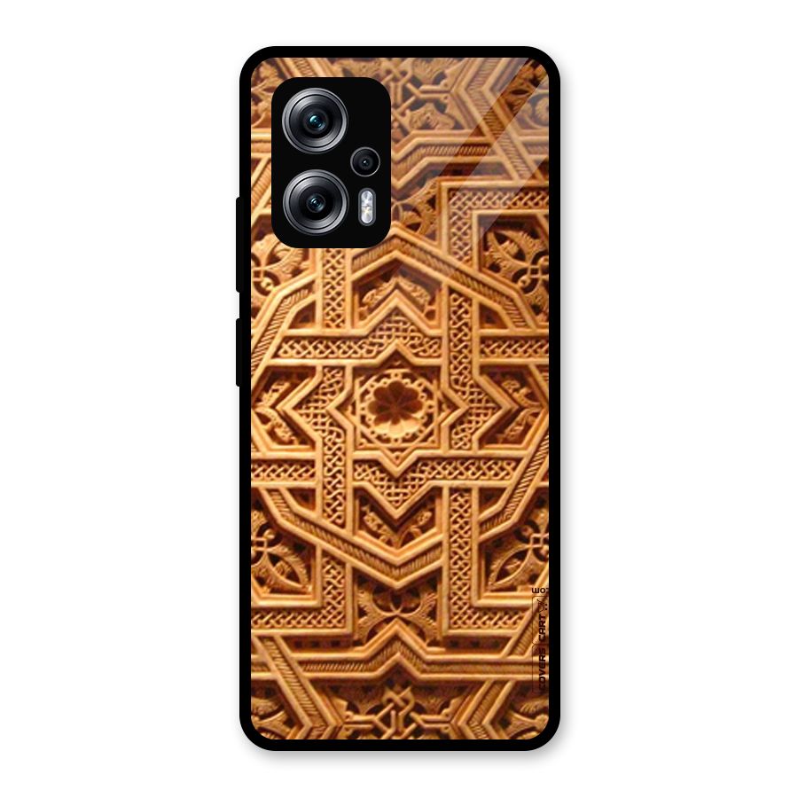 Archaic Wall Glass Back Case for Redmi K50i