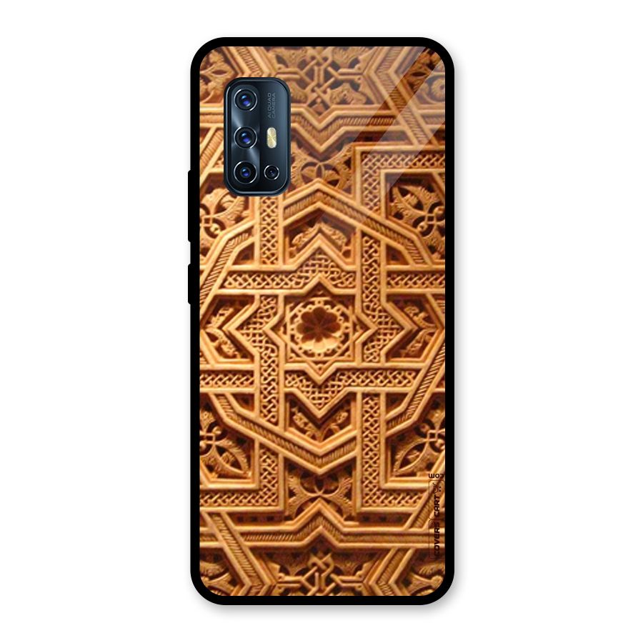 Archaic Wall Glass Back Case for Vivo V17