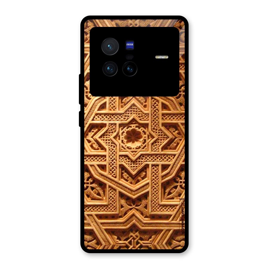 Archaic Wall Glass Back Case for Vivo X80