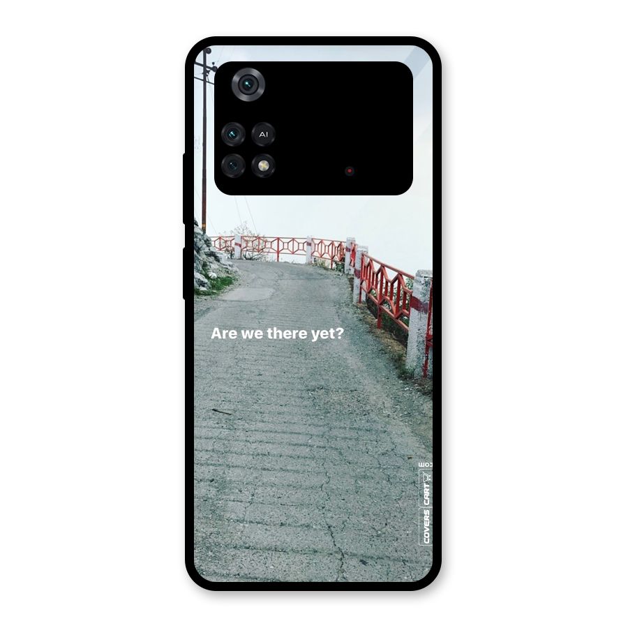 Are We There Yet Glass Back Case for Poco M4 Pro 4G