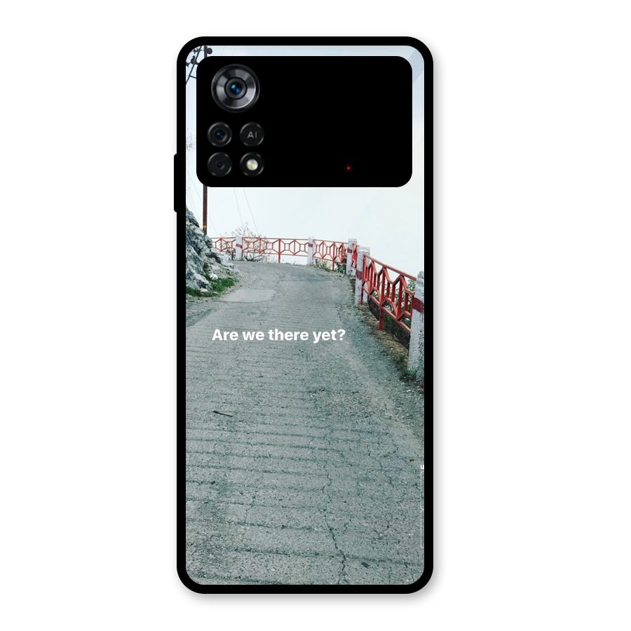 Are We There Yet Glass Back Case for Poco X4 Pro 5G