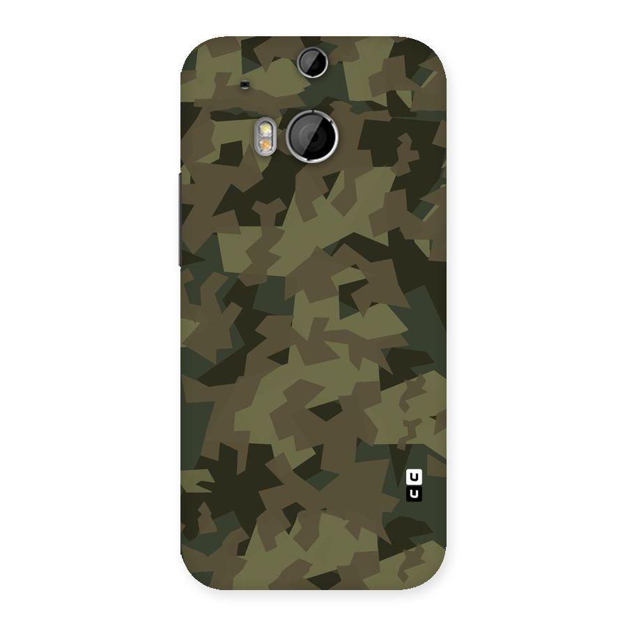 Army Abstract Back Case for HTC One M8