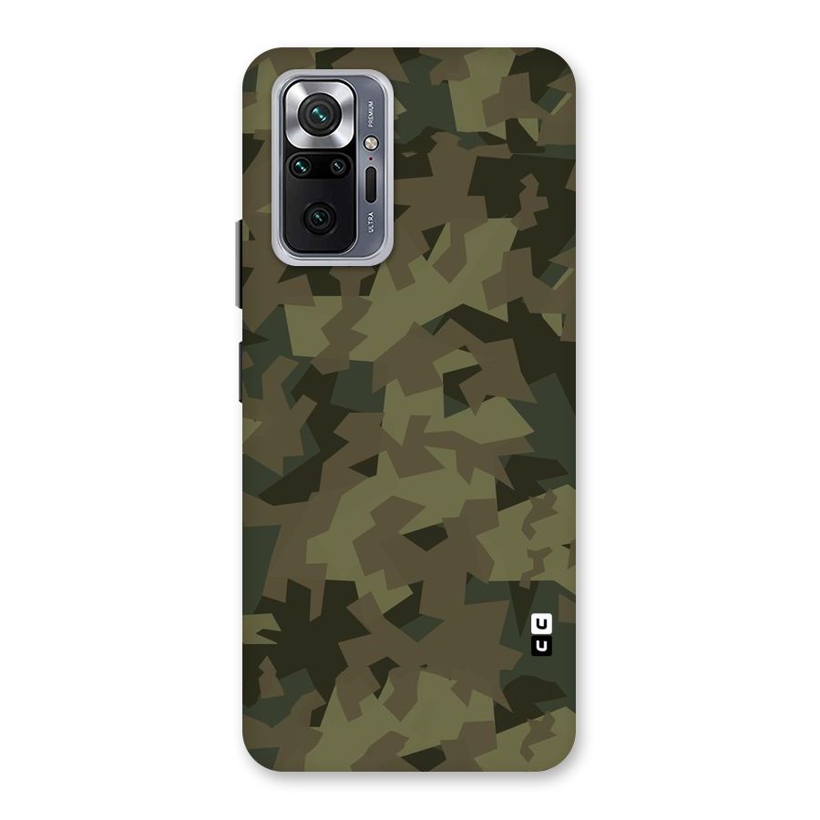 Army Abstract Back Case for Redmi Note 10 Pro
