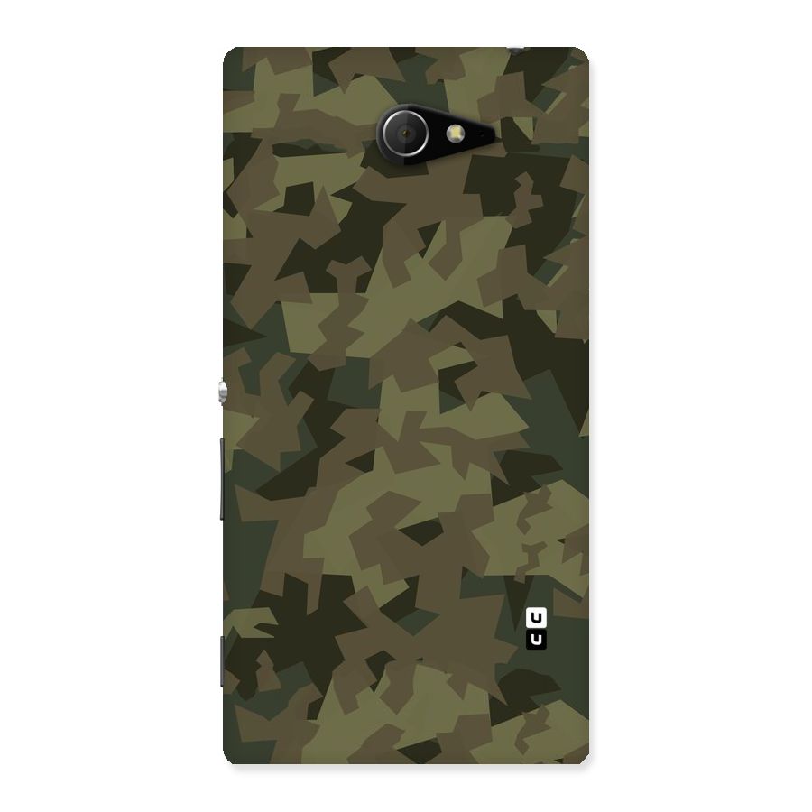Army Abstract Back Case for Sony Xperia M2