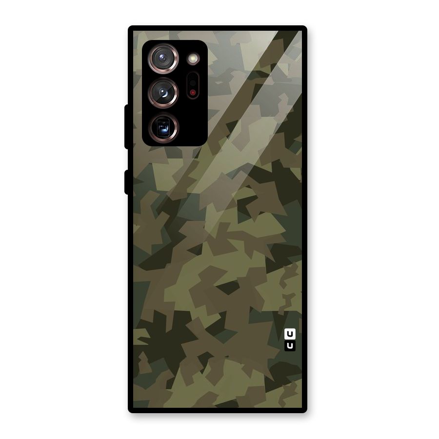 Army Abstract Glass Back Case for Galaxy Note 20 Ultra 5G