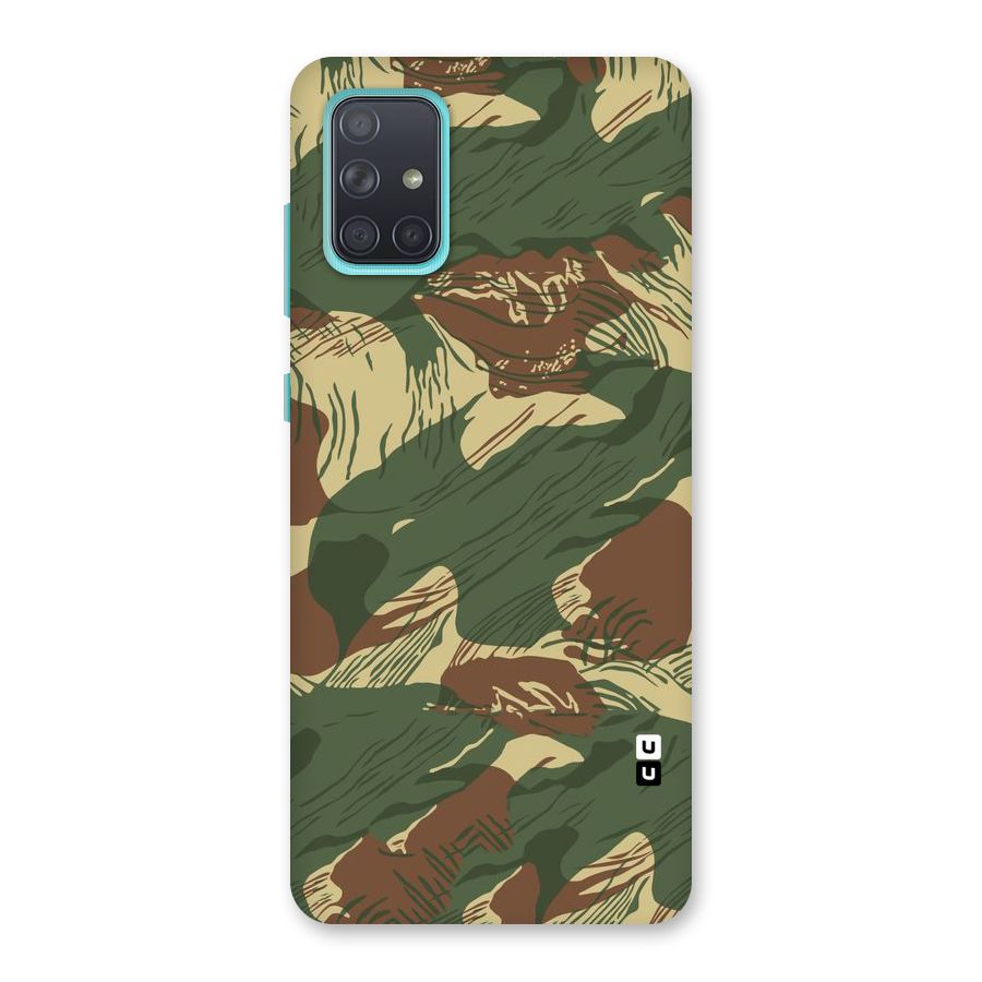 Army Design Back Case for Galaxy A71