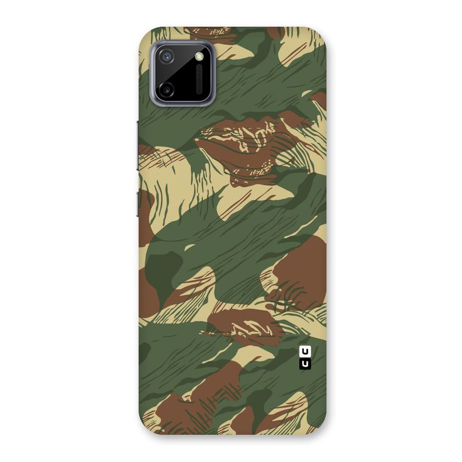 Army Design Back Case for Realme C11