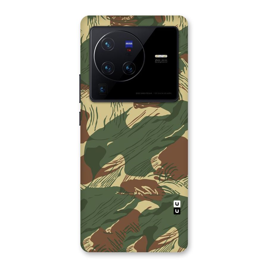 Army Design Back Case for Vivo X80 Pro