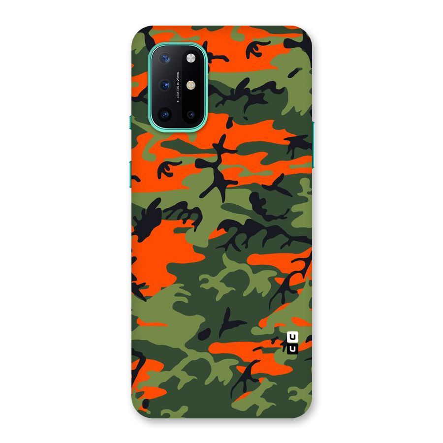 Army Pattern Back Case for OnePlus 8T