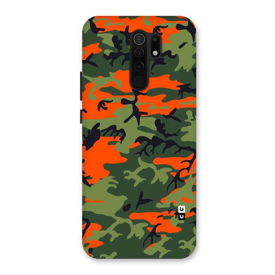 Army Pattern Back Case for Poco M2