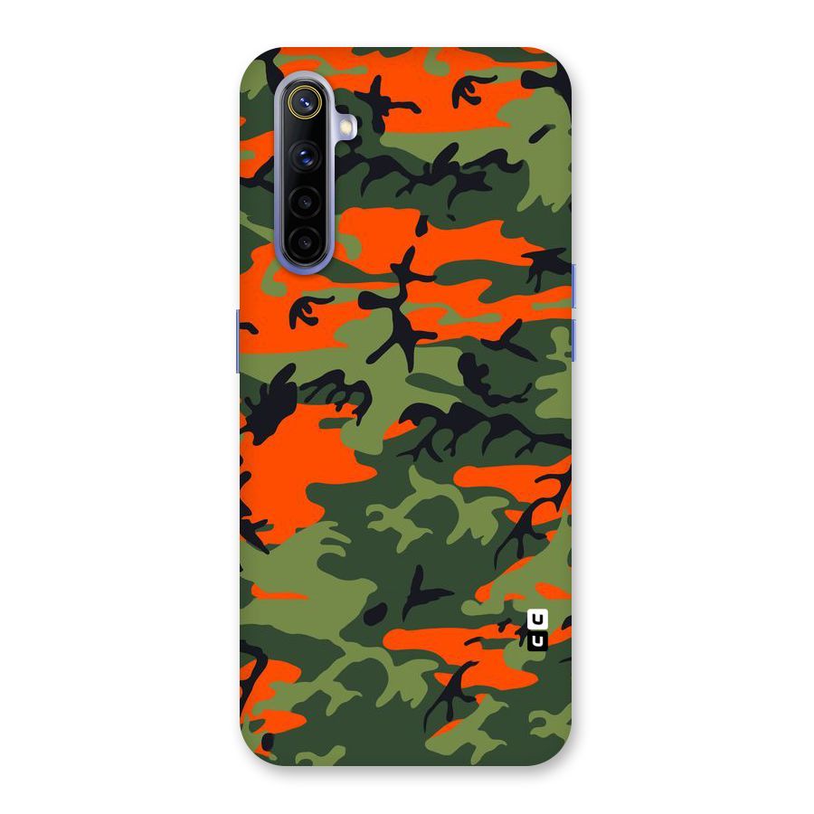 Army Pattern Back Case for Realme 6i