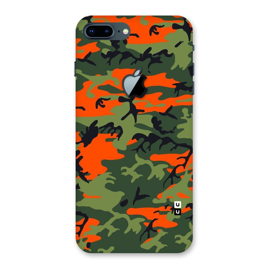 Army Pattern Back Case for iPhone 7 Plus Apple Cut