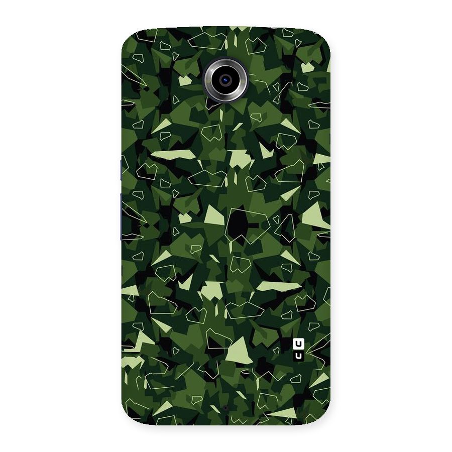 Army Shape Design Back Case for Nexsus 6