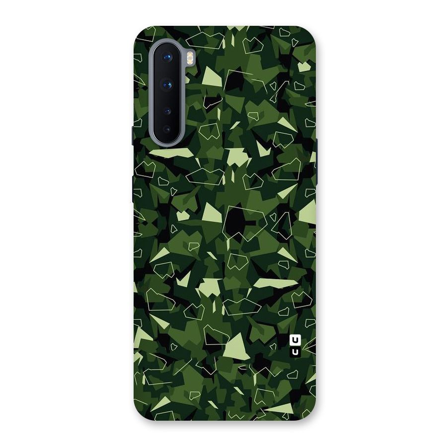 Army Shape Design Back Case for OnePlus Nord