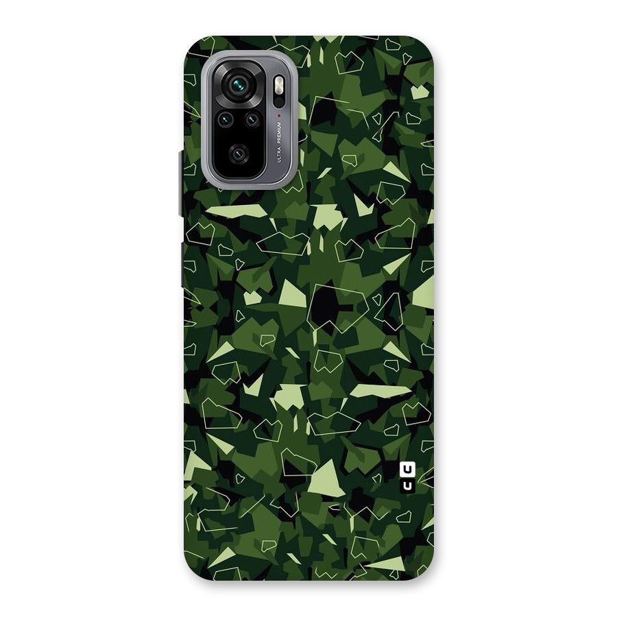 Army Shape Design Back Case for Redmi Note 10