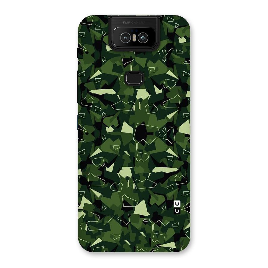 Army Shape Design Back Case for Zenfone 6z