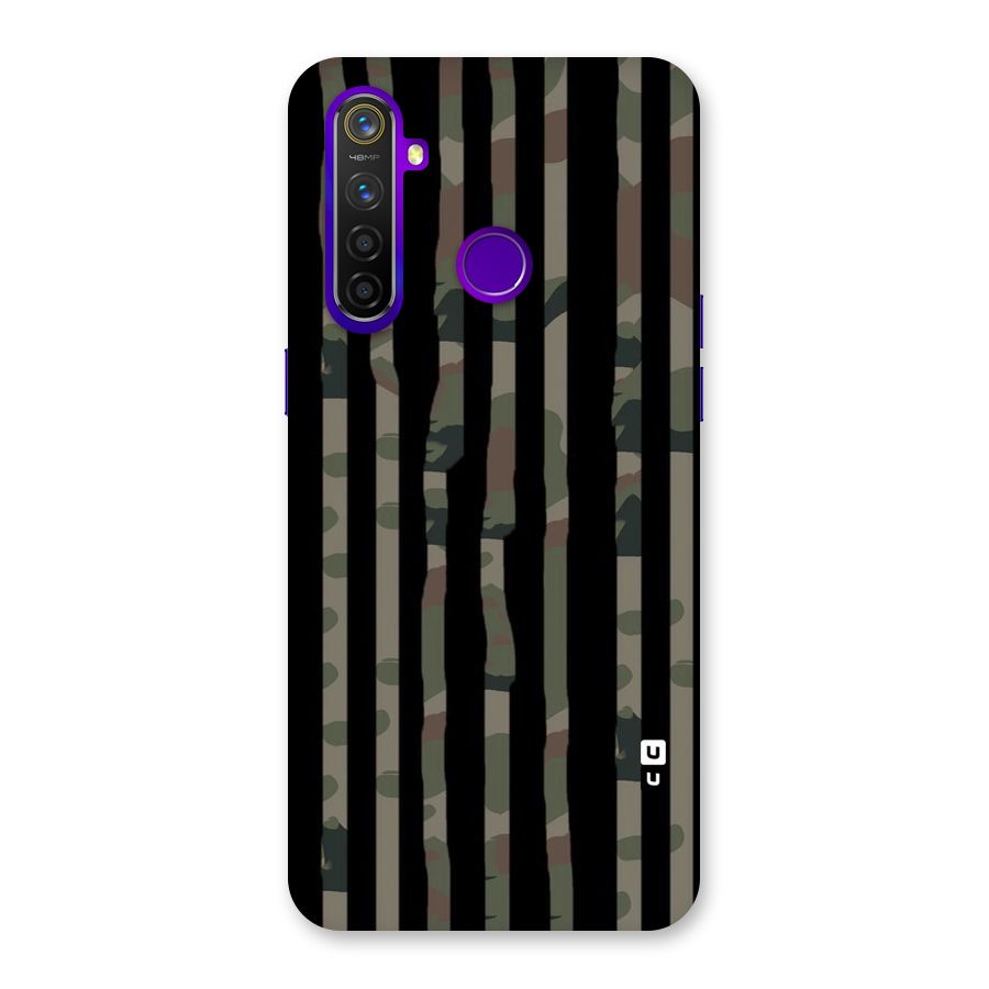 Army Stripes Back Case for Realme 5 Pro