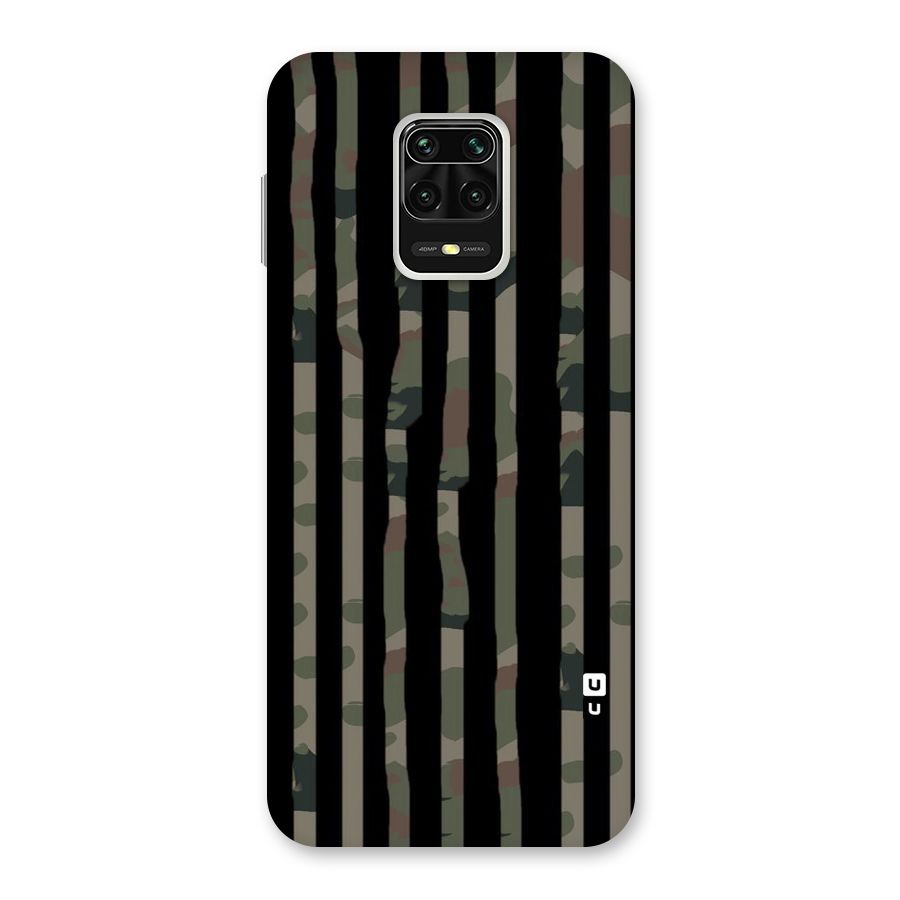 Army Stripes Back Case for Redmi Note 9 Pro