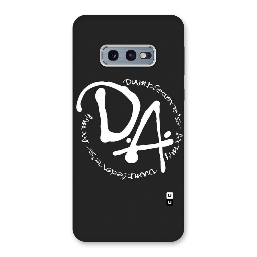 Army Strong Back Case for Galaxy S10e
