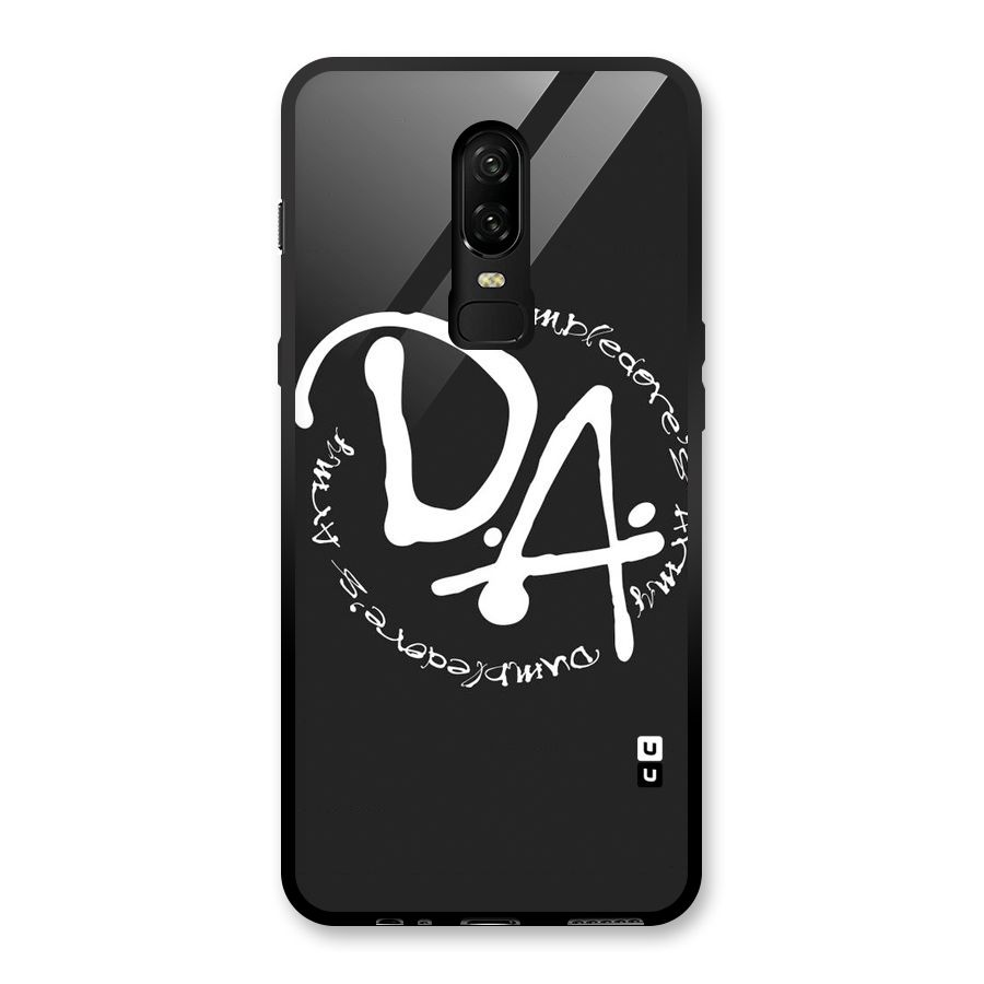 Army Strong Glass Back Case for OnePlus 6