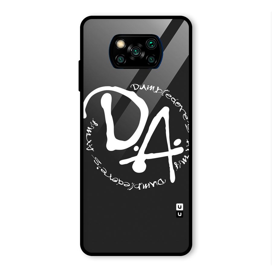 Army Strong Glass Back Case for Poco X3 Pro