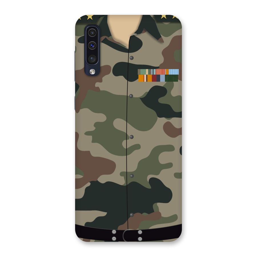 Army Uniform Back Case for Galaxy A50s
