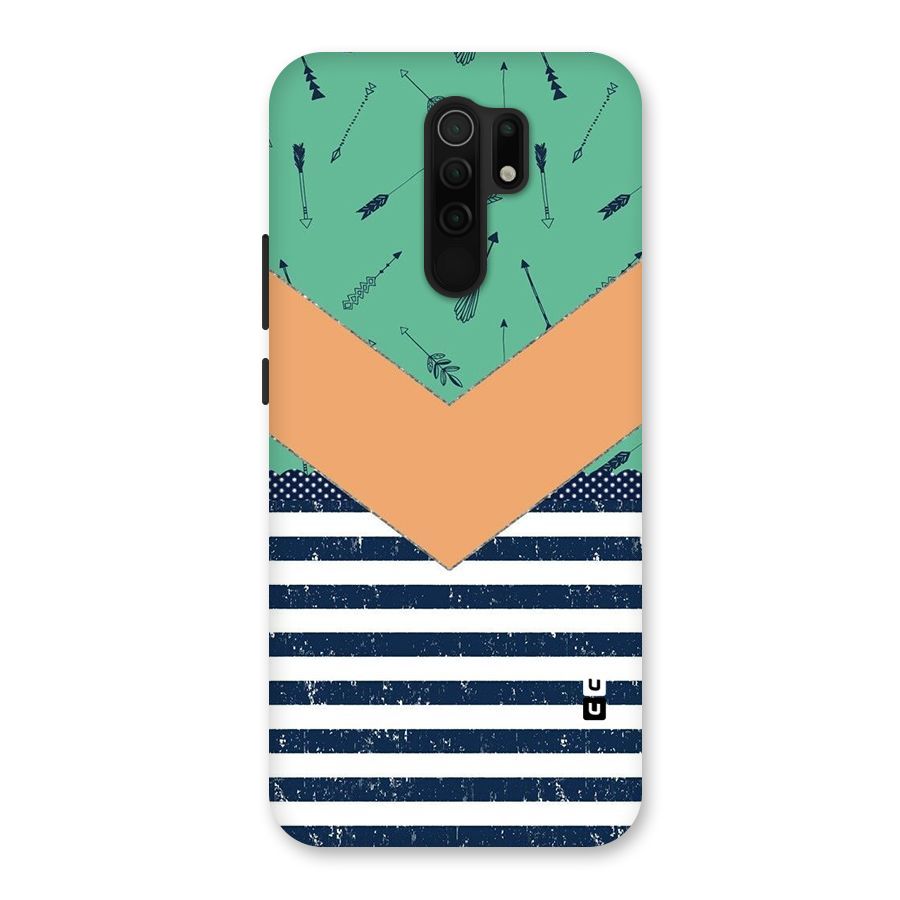 Arrows and Stripes Back Case for Poco M2