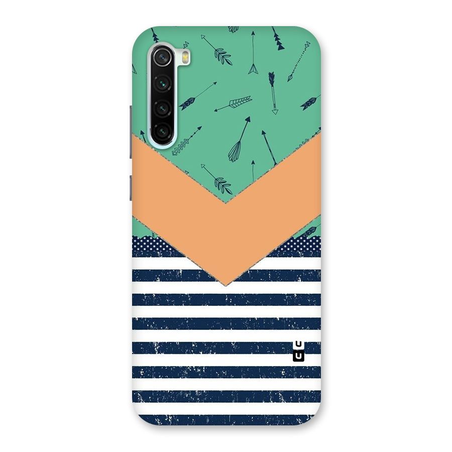 Arrows and Stripes Back Case for Redmi Note 8