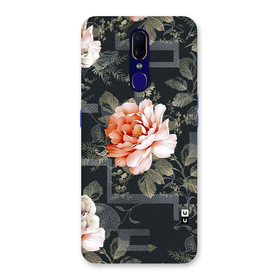 Art And Floral Back Case for Oppo A9