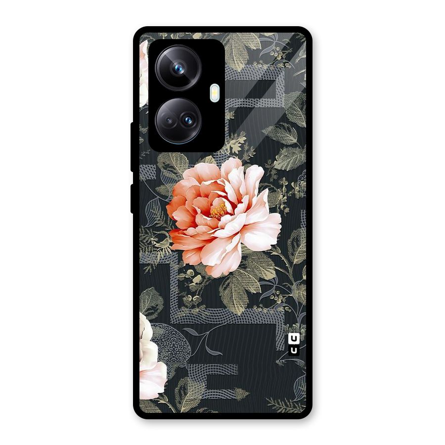 Art And Floral Glass Back Case for Realme 10 Pro Plus