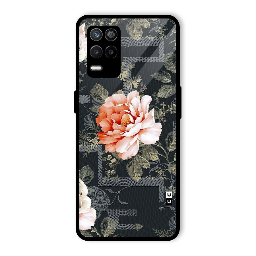 Art And Floral Glass Back Case for Realme 9 5G